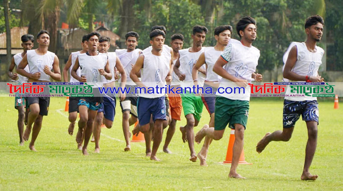 রাজবাড়ীতে ট্রেইনি রিক্রুট কনস্টেবল নিয়োগের  ৩য় দিনের ইভেন্ট শেষ॥৪ঠা মে লিখিত পরীক্ষা